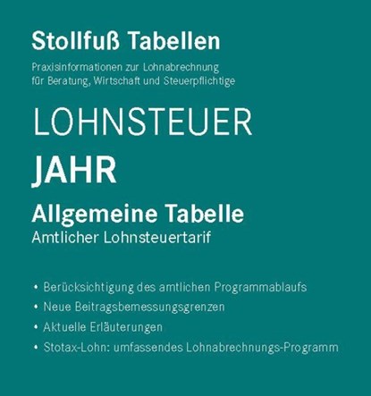 Tabelle, Lohnsteuer 2025 Jahr Sonderausgabe August, niet bekend - Paperback - 9783083451259