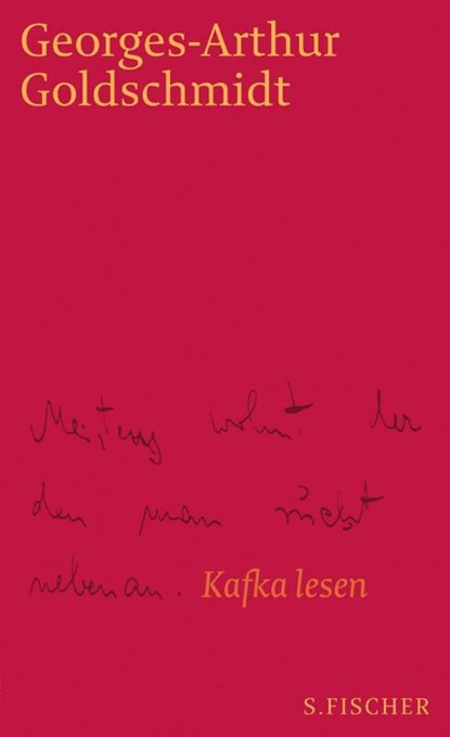 Meistens wohnt der den man sucht nebenan, Georges-Arthur Goldschmidt - Gebonden - 9783100278241