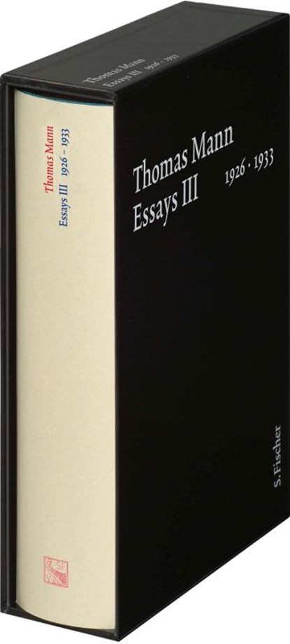 Essays III 1926-1933, Thomas Mann - Gebonden - 9783100483553