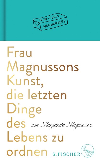 Frau Magnussons Kunst, die letzten Dinge des Lebens zu ordnen, Margareta Magnusson - Gebonden - 9783103973235