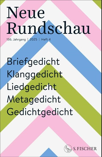 Neue Rundschau 2025/4, Michael Lentz - Paperback - 9783108091439