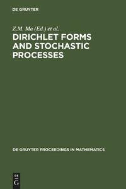 Dirichlet Forms and Stochastic Processes, Zhiming Ma ; M. Rockner ; J.A. Yan - Gebonden - 9783110142846