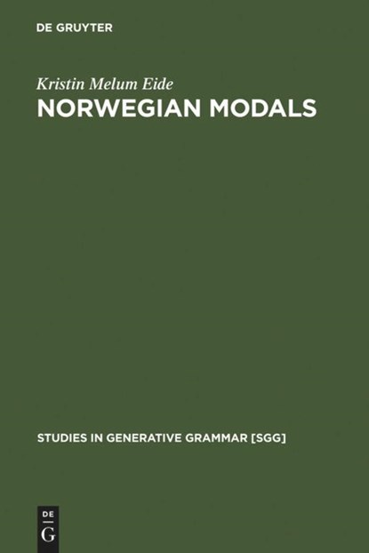 Norwegian Modals, Kristin Melum Eide - Gebonden - 9783110179965