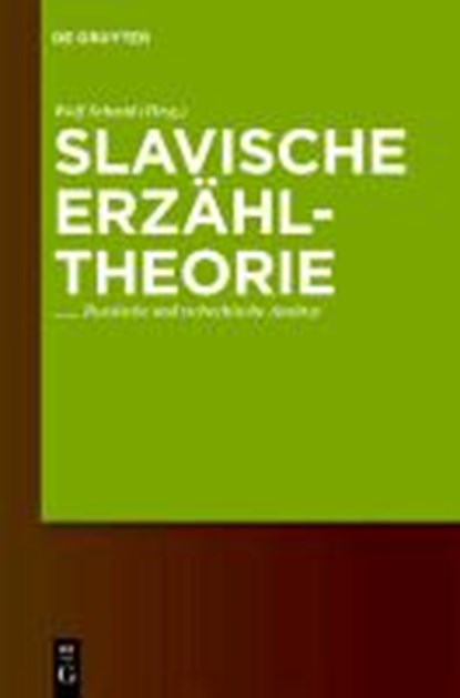 Slavische Erzahltheorie, SCHMID,  Wolf - Gebonden - 9783110225938