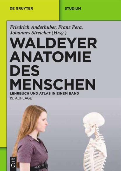 Waldeyer - Anatomie des Menschen, Friedrich Anderhuber ; Franz Pera ; Johannes Streicher - Gebonden - 9783110228625