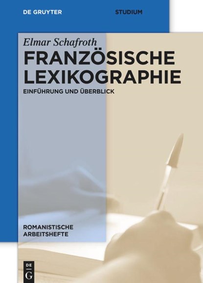 Französische Lexikographie, Elmar Schafroth - Gebonden - 9783110272581