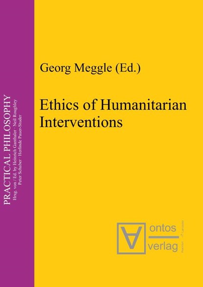 Ethics of Humanitarian Interventions, Georg Meggle - Gebonden - 9783110327403