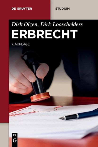 Erbrecht, Dirk Olzen ; Dirk Looschelders - Paperback - 9783110792010