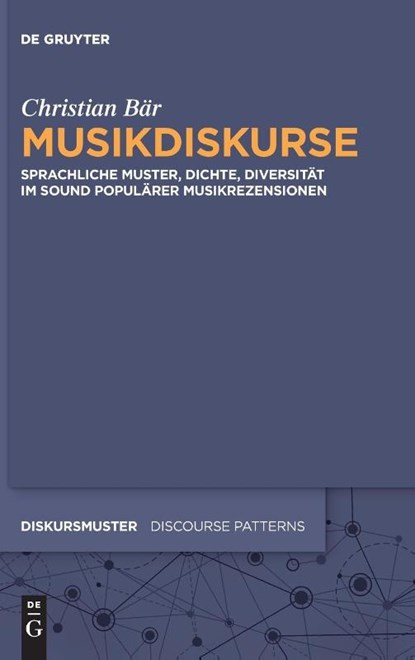 Musikdiskurse, Christian Bär - Gebonden - 9783111323572