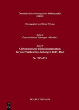 Bibliographie der österreichischen Zeitungen 1492-1945 - Helmut W. Lang - 9783111349350