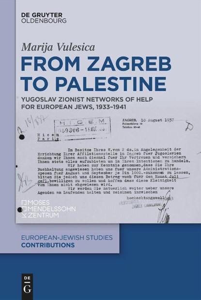 From Zagreb to Palestine, Marija Vulesica - Gebonden - 9783111497952