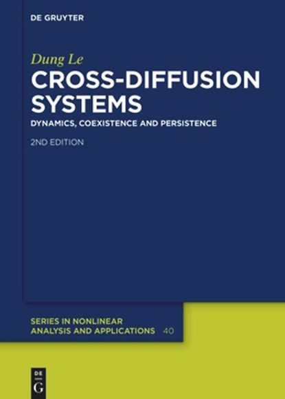 Cross-Diffusion Systems, Dung Le - Gebonden - 9783111615578