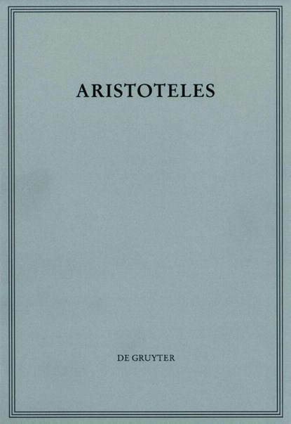 Metaphysik, Aristotle - Gebonden - 9783112220351