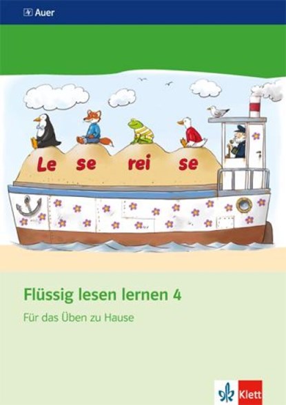 Flüssig lesen lernen / Arbeitsheft für das Üben zu Hause 4. Schuljahr, Gero Tacke - Paperback - 9783120066446