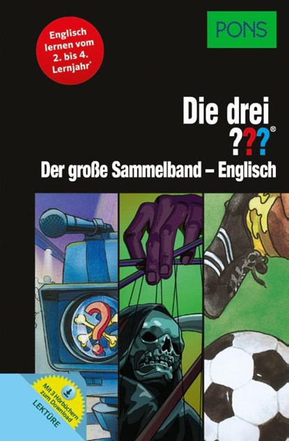 PONS Die drei ??? Der große Sammelband - Englisch, niet bekend - Gebonden - 9783120101567