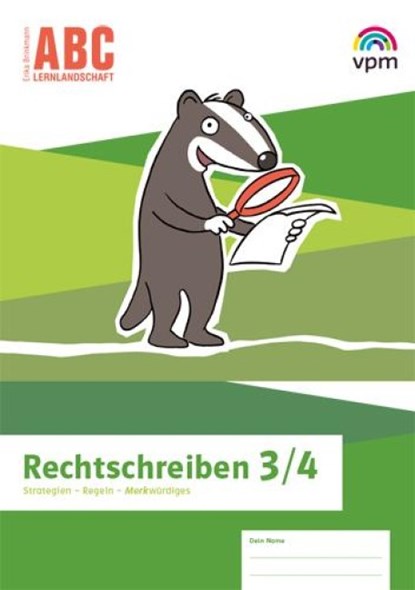 ABC-Lernlandschaft 3/4. Arbeitsheft Rechtschreiben Klasse 3/4, niet bekend - Paperback - 9783120116523