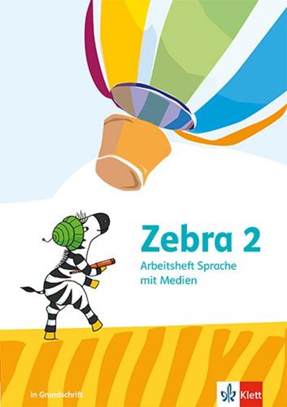 Zebra 2. Arbeitsheft Sprache in Grundschrift Klasse 2, niet bekend - Paperback - 9783122710316