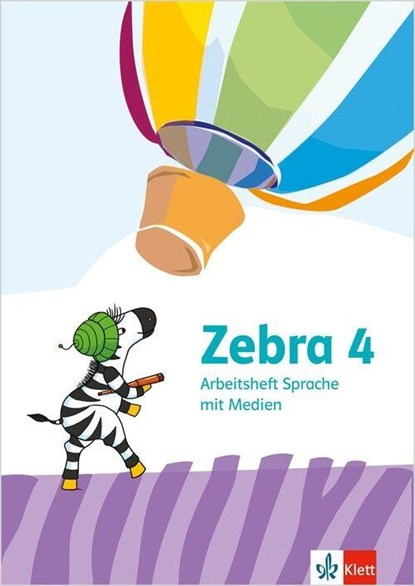 Zebra 4. Arbeitsheft Sprache mit Medien Klasse 4, niet bekend - Paperback - 9783122710569