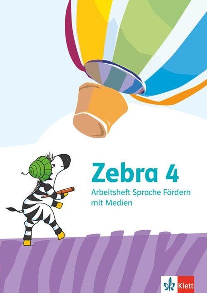 Zebra 4. Arbeitsheft Sprache Förderheft mit Medien Klasse 4, niet bekend - Paperback - 9783122710576