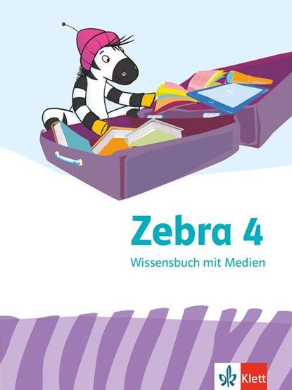 Zebra 4. Wissensbuch mit Medien Klasse 4, niet bekend - Paperback - 9783122710620