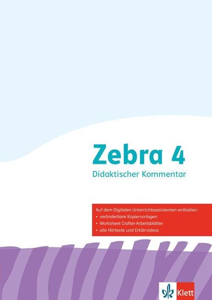 Zebra 4, niet bekend - Paperback - 9783122710644