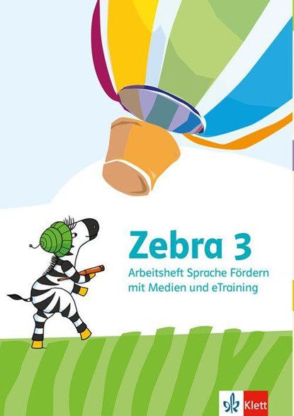 Zebra 3. Arbeitsheft Sprache Förderheft mit Medien und eTraining Klasse 3, niet bekend - Paperback - 9783122710842