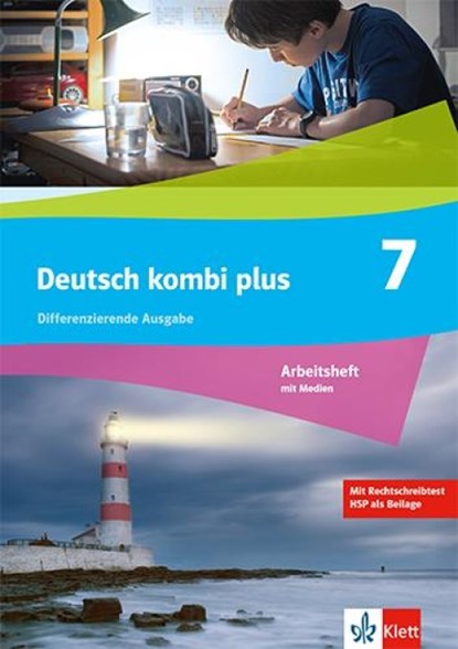 Deutsch kombi plus 7. Arbeitsheft mit Medien Klasse 7. Differenzierende Ausgabe Nordrhein-Westfalen, niet bekend - Paperback - 9783123144738