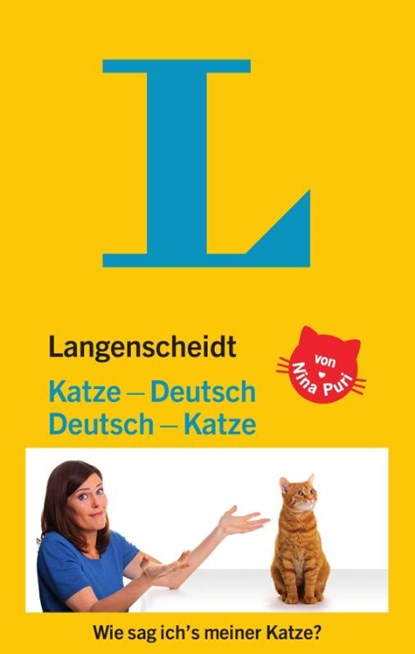 Langenscheidt Katze-Deutsch/Deutsch-Katze, Nina Puri - Gebonden - 9783125140547