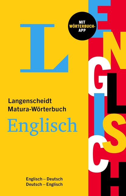 Langenscheidt Matura-Wörterbuch Englisch, niet bekend - Paperback - 9783125144569