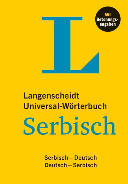 Langenscheidt Universal-Wörterbuch Serbisch, niet bekend - Gebonden - 9783125144699