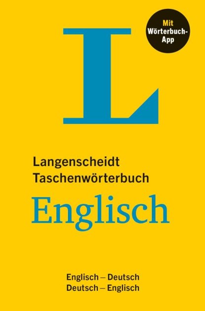 Langenscheidt Taschenwörterbuch Englisch, niet bekend - Gebonden - 9783125144910