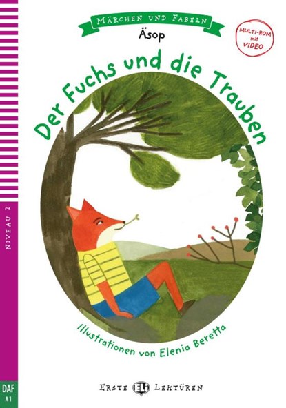 Der Fuchs und die Trauben. Buch + Multi-ROM, Äsop - Paperback - 9783125151338