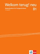 Welkom terug! neu B1. Niederländisch für Fortgeschrittene. Lösungsheft -  - 9783125289864