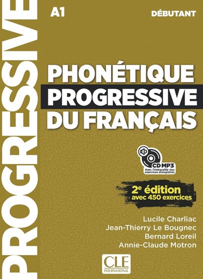 Phonétique progressive du français. Niveau débutant. Schülerbuch + mp3-CD, niet bekend - Paperback - 9783125299962