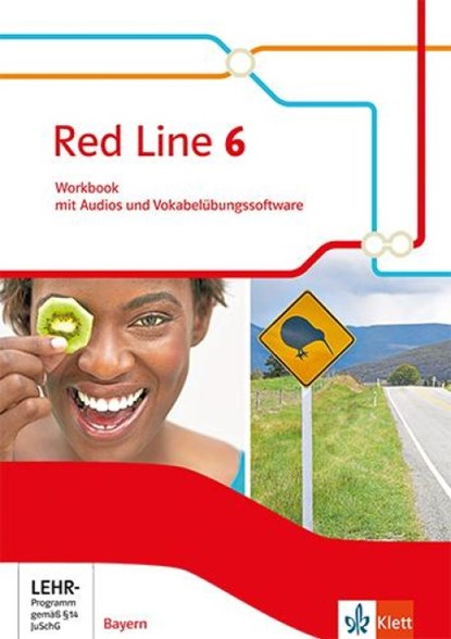 Red Line 6. Workbook mit Audios und Vokabelübungssoftware Klasse 10. Ausgabe Bayern, niet bekend - Paperback - 9783125469815