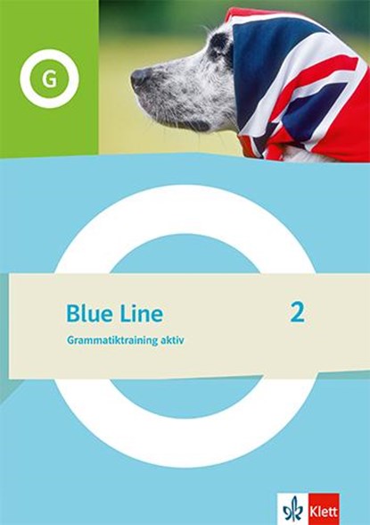Blue Line 2. Grammatiktraining aktiv Klasse 6, niet bekend - Paperback - 9783125485525