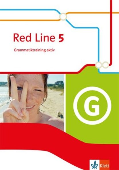 Red Line 5. Grammatiktraining aktiv Klasse 9, niet bekend - Paperback - 9783125488151