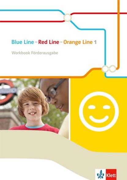 Blue Line - Red Line - Orange Line 5. Klasse. Workbook Förderausgabe, niet bekend - Paperback - 9783125489110