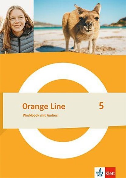 Orange Line 5. Workbook mit Audios Klasse 9, niet bekend - Paperback - 9783125490352
