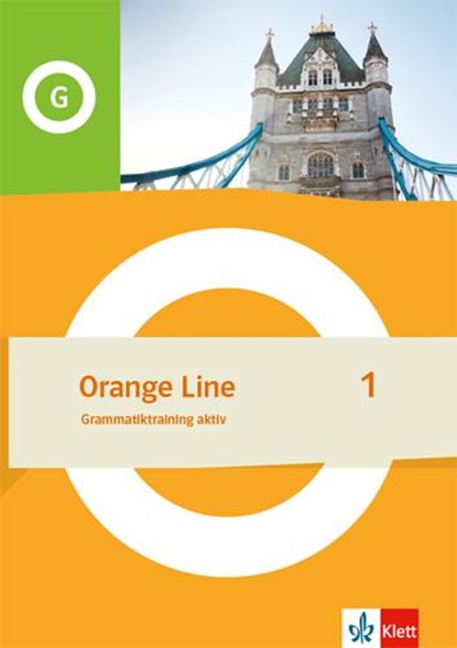 Orange Line 1. Grammatiktraining aktiv Klasse 5, niet bekend - Paperback - 9783125490512