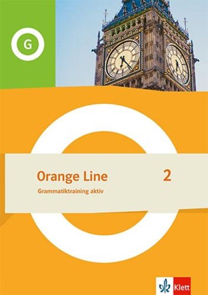 Orange Line 2. Grammatiktraining aktiv Klasse 6, niet bekend - Paperback - 9783125490529