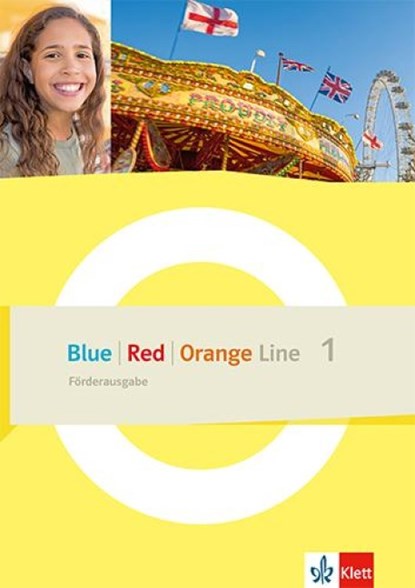 Blue Line - Red Line - Orange Line 1. Förderausgabe mit Mediensammlung Klasse 5, niet bekend - Paperback - 9783125492011