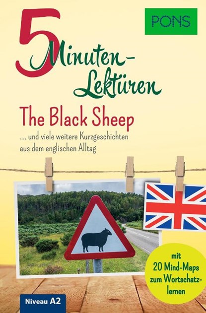 PONS 5-Minuten-Lektüren Englisch A2 - The Black Sheep, niet bekend - Paperback - 9783125622296