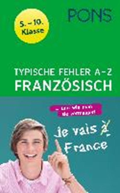 PONS Typische Fehler A - Z Franz./5. - 10. Kl., niet bekend - Paperback - 9783125625198