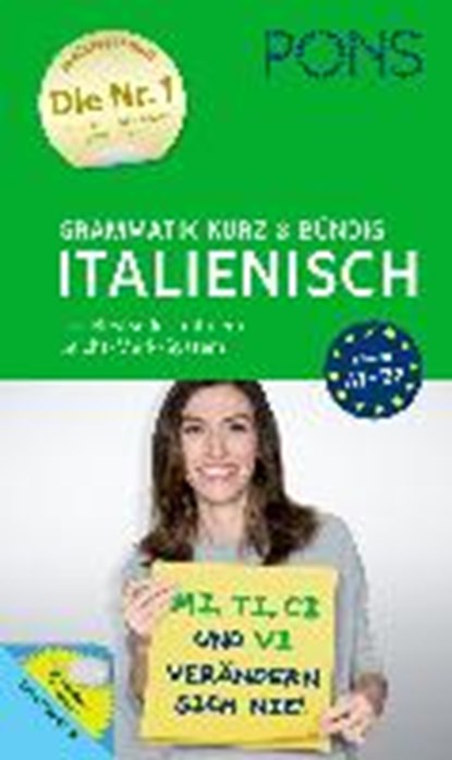 PONS Grammatik kurz & bündig Italienisch, niet bekend - Paperback - 9783125626973