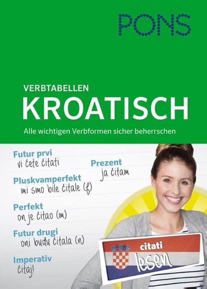 PONS Verbtabellen Kroatisch, NataSa Lukic ; Sascha Kern - Paperback - 9783125628915