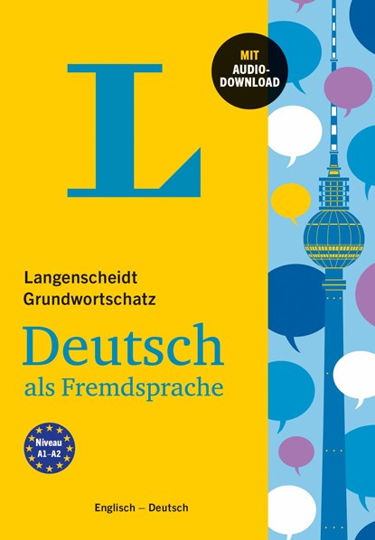 Langenscheidt Grundwortschatz Deutsch als Fremdsprache - Buch mit Audio-Download, Redaktion Langenscheidt - Paperback - 9783125631847