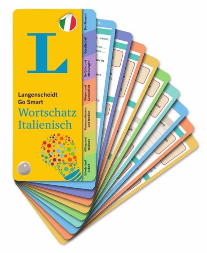 Langenscheidt Go Smart Wortschatz Italienisch - Fächer, Redaktion Langenscheidt - Paperback - 9783125633155