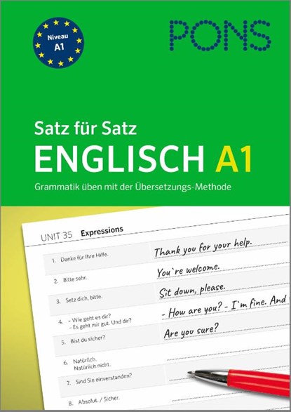 PONS Satz für Satz Englisch A1, niet bekend - Paperback - 9783125660496