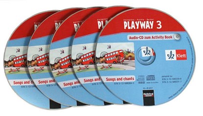 Playway. Für den Beginn ab Klasse 1 Schüler-Audio-CD 5er-Pack 3. Schuljahr, niet bekend - AVM - 9783125882843